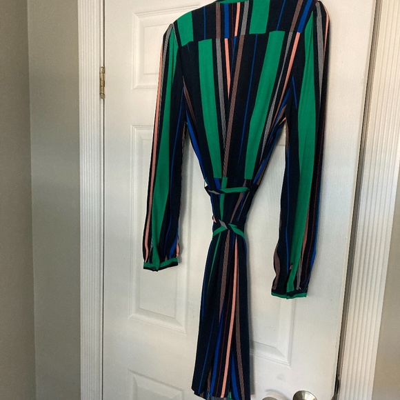 Chelsea 28 Stripped Wrap Dress - Picture 9 of 10